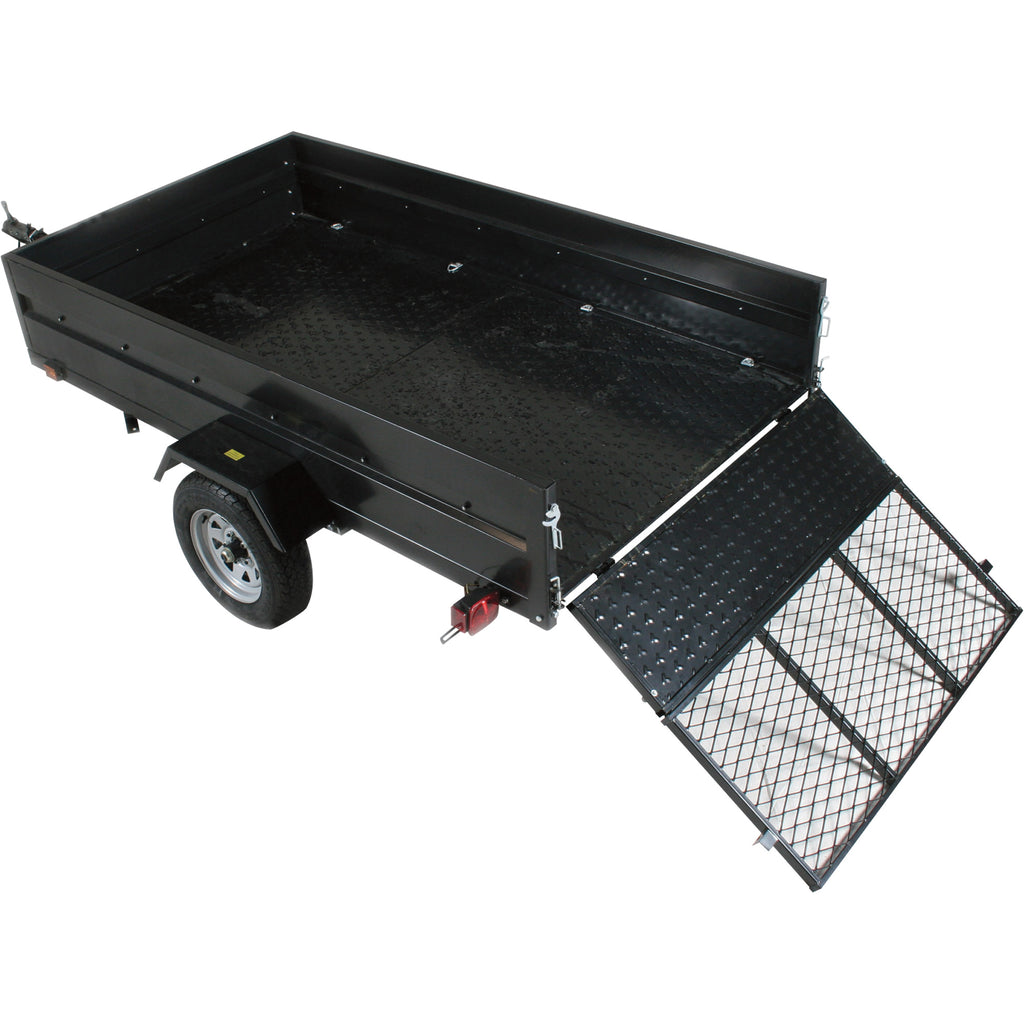 5ft x 8ft Multistar Multi-Purpose Utility Trailer with Ramp 1430-lb load capacity ML