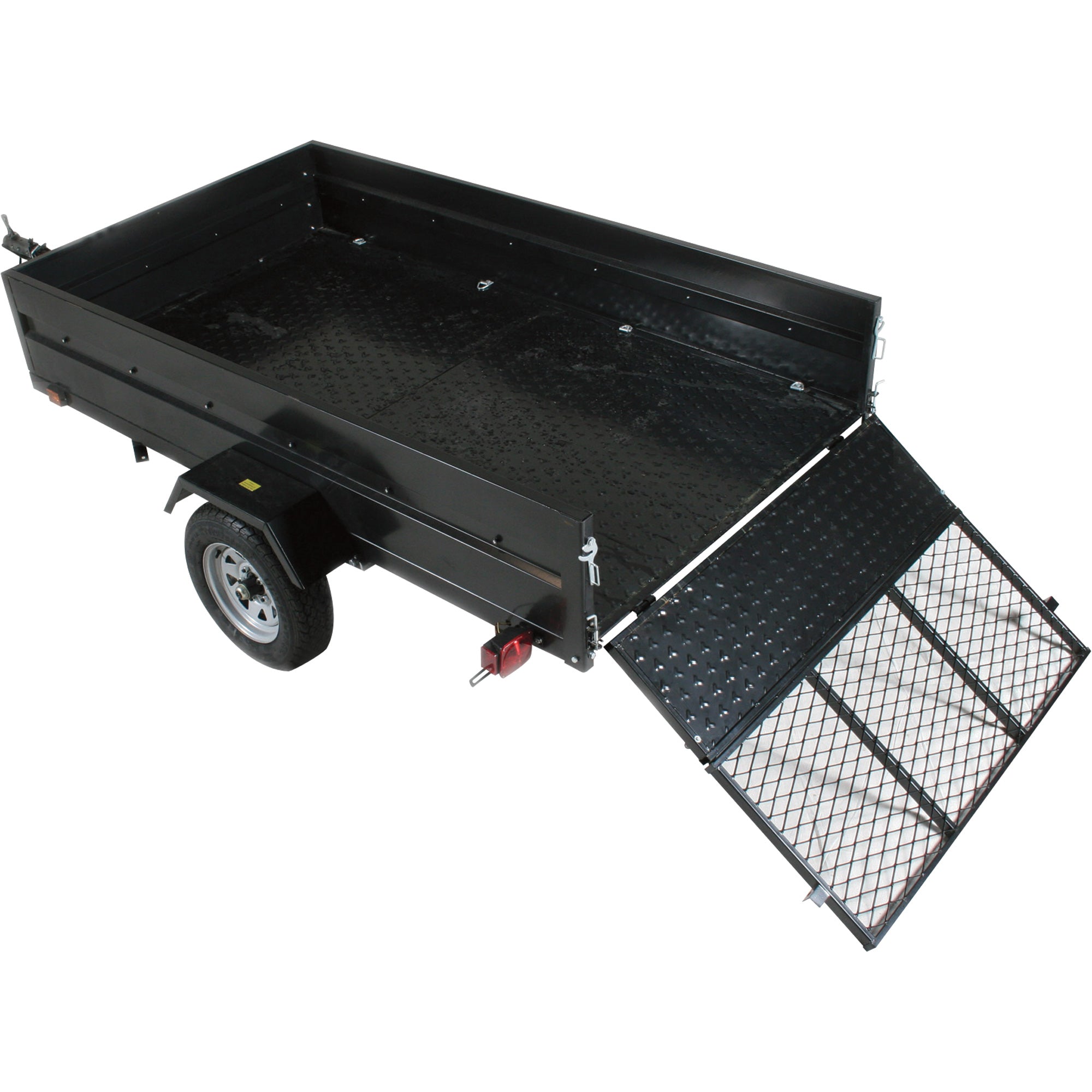 5ft x 8ft Multistar Multi-Purpose Utility Trailer with Ramp 1430-lb load capacity ML