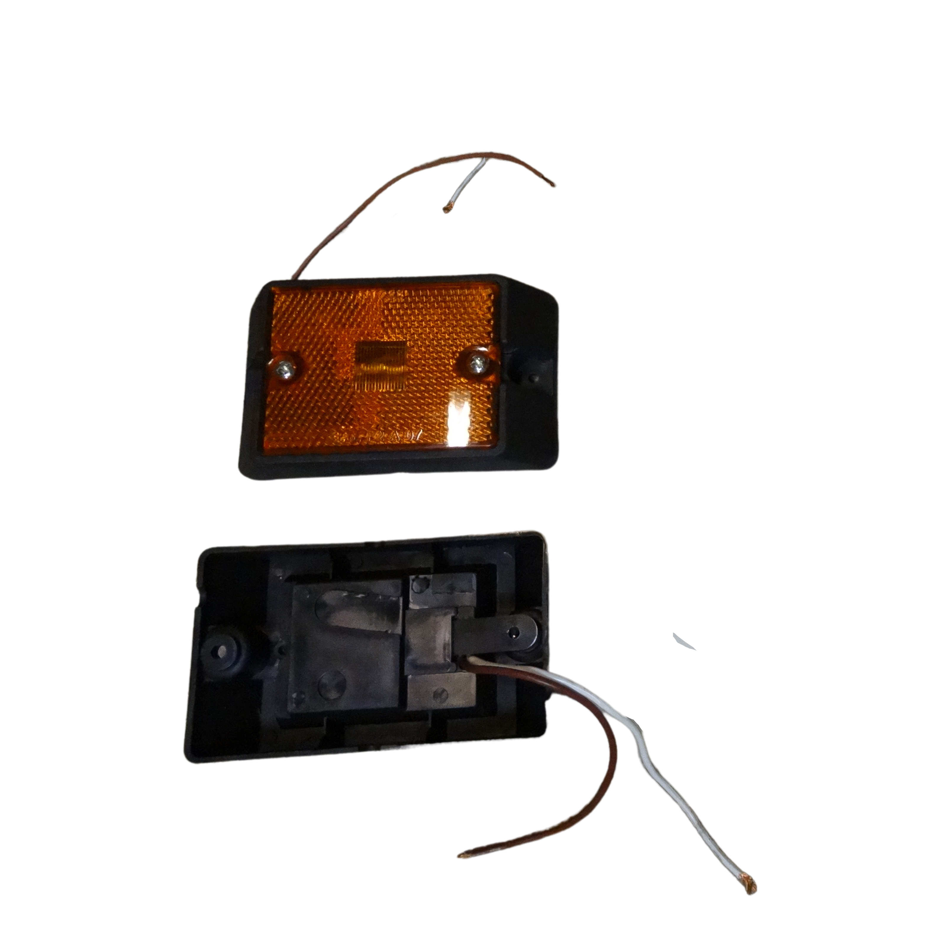 Square Orange Running Light