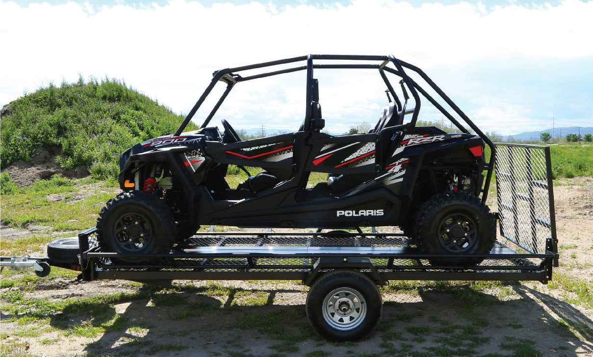 5.5ft x 12.5ft Sportstar III Multi Use Trailer Kit Full Size Ramp 2330-lb load capacity NS3