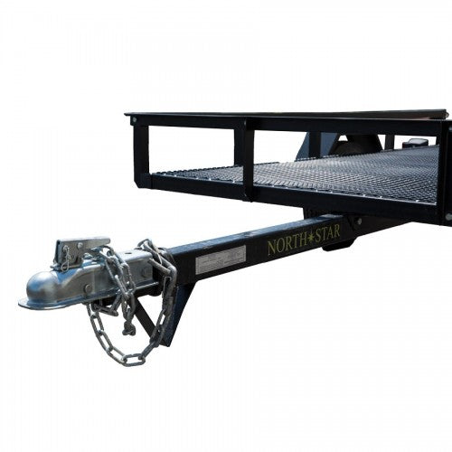 5ft x 8ft Allstar Utility Trailer with Rear Loading Ramp 1635lb load capacity NN58