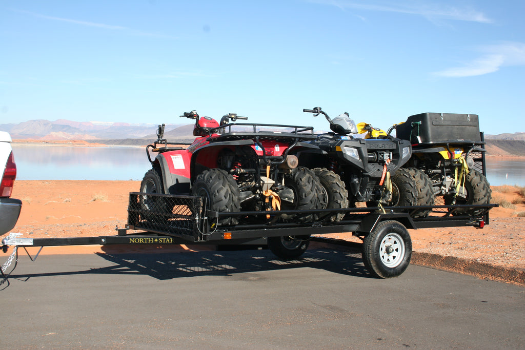 5.5ft x 12.5ft Sportstar III Multi Use Trailer Kit Full Size Ramp 2330-lb load capacity NS3