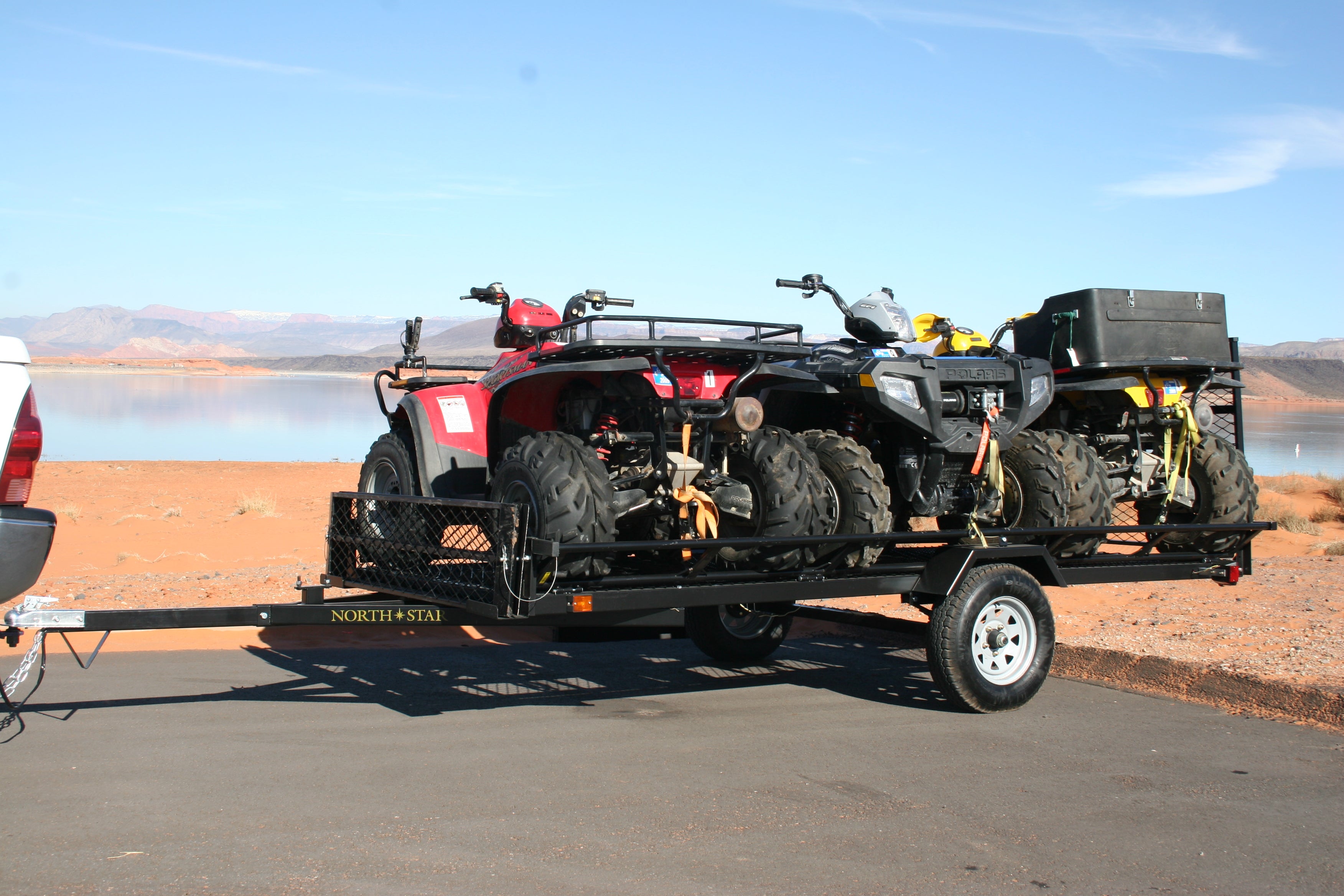 5.5ft x 12.5ft Sportstar III Multi Use Trailer Kit Full Size Ramp 2330-lb load capacity NS3